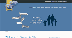 Desktop Screenshot of bartropanddilks.co.uk