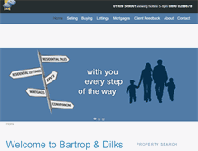 Tablet Screenshot of bartropanddilks.co.uk